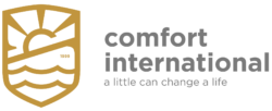 comfort international logo and tagline